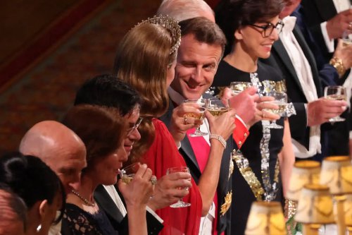 Kate Middleton, Presiden Prancis Emmanuel Macron, Presiden Macron, kate middleton, Istana Windsor, presiden macron, putri camilla, Presiden Macron Mengedipkan Mata ke Kate Middleton Jadi Sorotan