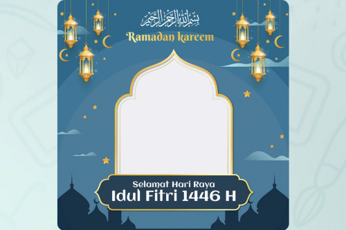 Top 70+ Link Download Twibbon Idul Fitri 1446 H Keren untuk Dibagikan ke Medsos