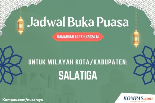 Buka Puasa Kota Salatiga Hari Ini dan Azan Maghrib 9 Maret 2026