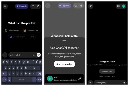 Pengguna ChatGPT di Indonesia Kini Bisa Bikin Grup dan "Ngobrol" Bareng