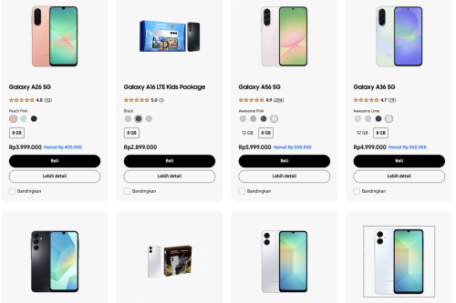 Daftar Harga Terbaru HP Samsung Hari Ini 14 Desember 2025, Ada Banyak Diskon