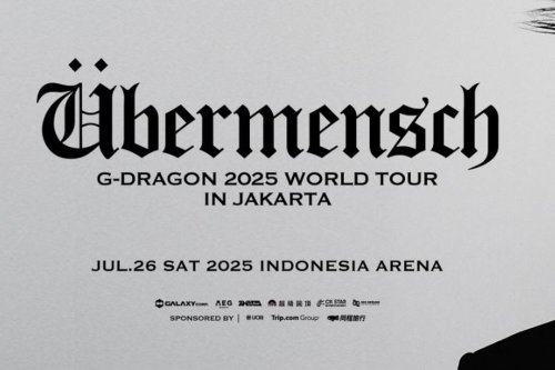 War Tiket Konser G-Dragon Jakarta 2025 Dibuka, Cek Harga, Link dan Cara Pembelian