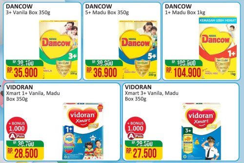 Promo Alfamart 8 Desember 2025 untuk Susu Anak, Harga Mulai Rp 27.500