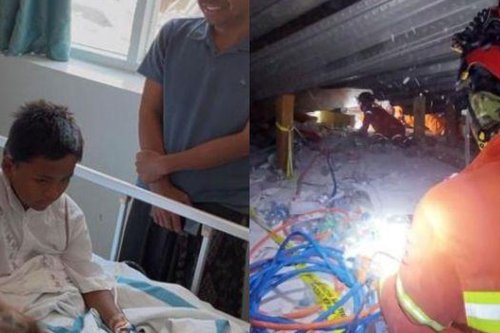 Kisah  Alfatih, Santri Selamat Setelah Tertimbun 3  Reruntuhan Ponpes Al Khoziny Sidoarjo