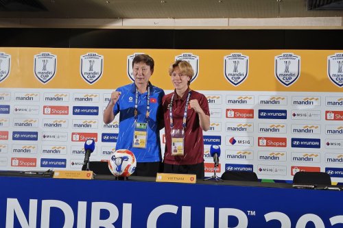 Piala AFF U23 2025, ASEAN U23 Championship 2025, Indonesia vs Vietnam, Timnas U23 Indonesia, Siap Hadapi Tekanan Suporter, Pelatih Vietnam Yakin Kalahkan Garuda Muda