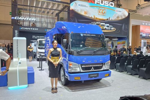 Inovasi Truk EV Mobile Charger Mitsubishi Fuso