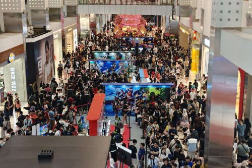 Festival, game, Sega, Atlus, Festival Sega Atlus di Jakarta Penuh, Pengunjung Coba Game yang Belum Rilis