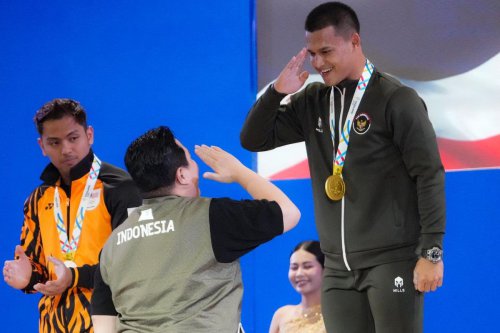 Indonesia Capai 52 Emas SEA Games 2025, Erick Thohir Minta Atlet Fokus sampai Penutupan