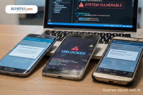 HP Android, Android 13, Waspada 1,3 Miliar HP Android Rawan Diretas, Segera Update Sistem Operasi