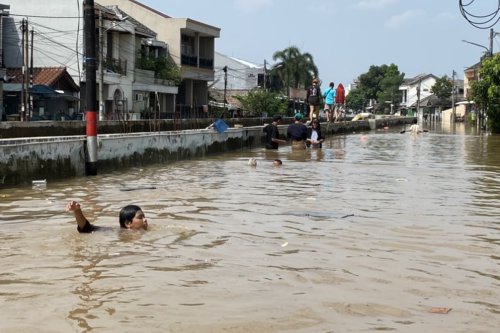Banjir Tangerang Selatan, Gubernur Andra Soni Salahkan Pengembang Perumahan Tak Perbaiki Drainase