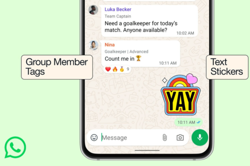 WhatsApp, Member Tags, Text Stickers, group chat, Event Reminders, WhatsApp Rilis Fitur Member Tags, Bisa Bikin Nama Julukan di Grup
