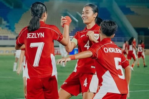 Indonesia, Timo Scheunemann, timnas putri u16 indonesia, ASEAN U16 Girls Championship, Timo Scheunemann Senang dengan Pesta Gol Timnas Putri U16 Indonesia