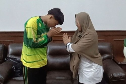Akhirnya Polemik Kepala SMAN 1 Cimarga dan Siswa Ditegur Merokok, Saling Memaafkan