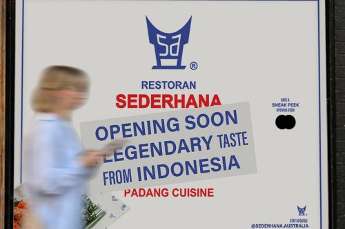 Restoran Padang Sederhana Buka Cabang Pertama di Australia, Bumbu Impor dari Indonesia
