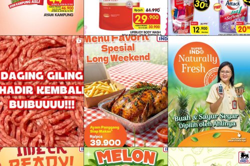 Promo Superindo Hari Ini 18 Januari 2026, Beras Anak Raja dan Topi Koki Ada Diskon
