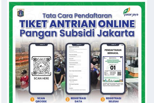 Link dan Cara Daftar Tiket Antrean Pangan Bersubsidi 2025 Online
