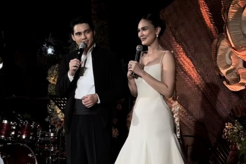 Intip Busana Resepsi Pernikahan Luna Maya dan Maxime Bouttier, Bergaya Klasik Elegan