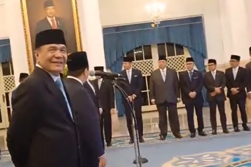 Dulu Bersama SBY Ikut Pecat Prabowo, Kini Djamari Chaniago Dilantik Jadi Menko Polkam