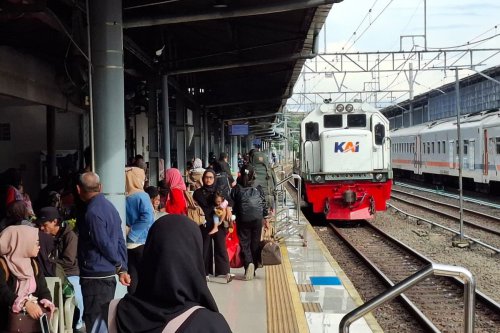 KA Brantas Jadi Favorit, Angkut Hampir Setengah Juta Orang pada 2025