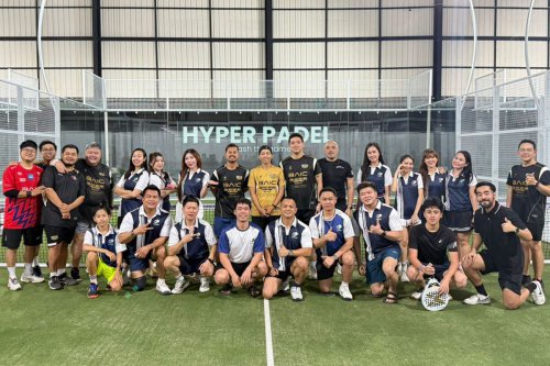 Dewa United Bangun Kompleks Padel, 7 Lapangan Standar internasional