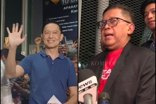 Momen Tom Lembong dan Hasto Kristiyanto Bebas dari Penjara Usai Dapat Ampunan Prabowo