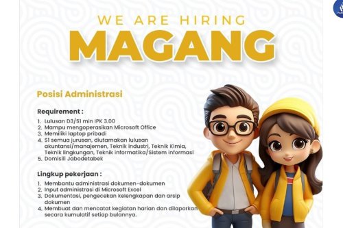 Cara Daftar Magang PAM Jaya 2025: Syarat dan Lingkup Pekerjaannya