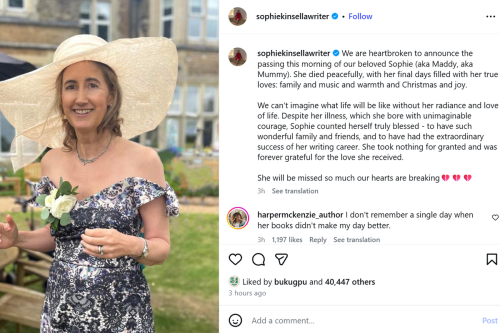 Apa itu glioblastoma?, Sophie Kinsella dan perjuangannya melawan glioblastoma, Pengobatan Glioblastoma, Karya terakhir Kinsella, Meningkatkan kesadaran tentang glioblastoma, Penulis Sophie Kinsella Meninggal Dunia karena Kanker Glioblastoma, Apa Itu?