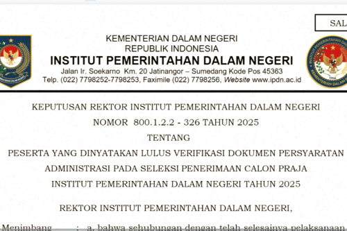 Disampaikan Langsung oleh Rektor IPDN, Kuota Praja dan Jadwal SKD IPDN 2025, Cara Cek Nama Peserta yang Lolos SPCP IPDN 2025, Akses Informasi Lain, Cara Cek Hasil SPCP IPDN 2025, 28.579 Peserta Lolos, Adakah Namamu?