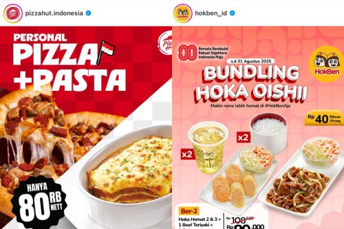 Top 10+ Promo Makanan 17 Agustus 2025 Termurah Mulai Rp 15.000
