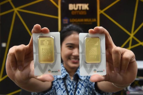 Emas Antam Melesat ke Rp 2,5 Juta per Gram, Cek Harga di Pegadaian dan Logam Mulia Kompak Naik Hari Ini