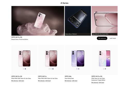 Daftar Harga HP OPPO Hari Ini 8 Desember 2025, OPPO A Series Mulai Rp 1,4 Juta