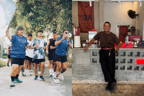 Berawal dari Hujatan, Topik Sudirman Inisiasi Movement Gendut Berlari