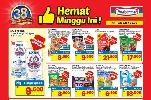 Promo Alfamart Hari Ini 31 Mei 2026, Bahan Dapur Diskon 50 Persen