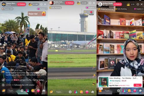 TikTok Live Kembali Dibuka di Indonesia, Pemerintah: Bukan Atas Instruksi Kami