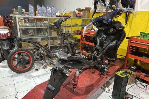 konversi, motor listrik, Bintang Racing Team, konversi motor listrik, Konversi Motor Listrik Ternyata Butuh 20 Komponen Lebih