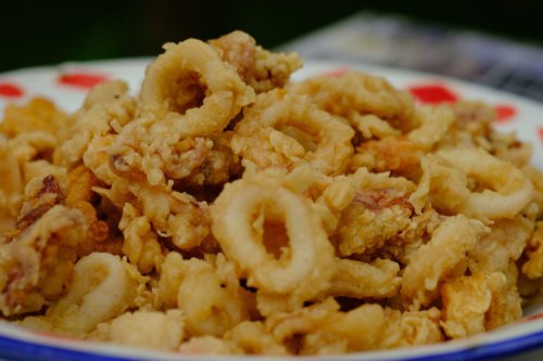 Racikan Tepung Cumi Goreng, Renyah dan Tidak Alot