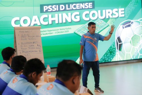Top 30+ Pelatih di Kudus Ikuti Pelatihan Lisensi D Nasional bersama PSSI
