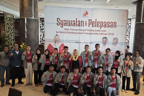 FPTI, panjat tebing, Asian Games 2026, FPTI Berangkatkan 16 Atlet ke Kualifikasi Asian Games 2026 di China