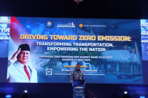 Infrastruktur, truk listrik, infrastruktur, kendaraan niaga, Truk listrik, Kendaraan niaga listrik, AHY Dukung Perkembangan Truk Listrik di Indonesia