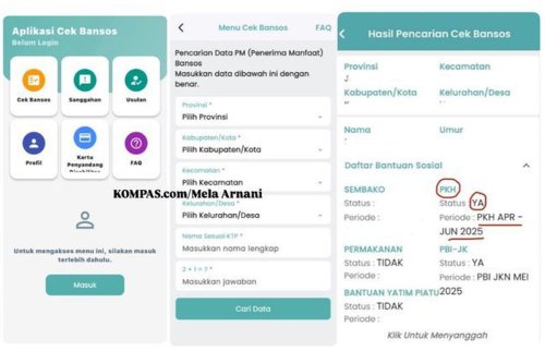 Cara Cek Bansos Kemensos lewat HP, Unduh Aplikasi Ini