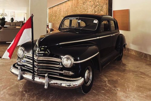 HUT ke-80 RI, Ada Mobil Fatmawati Soekarno Parkir di Lobi Hotel Bali