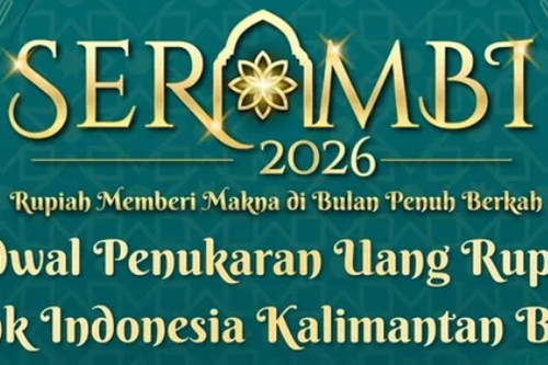Jadwal dan Lokasi Tukar Uang Baru Lebaran 2026 di Seluruh Kalimantan Barat, Cek Sekarang
