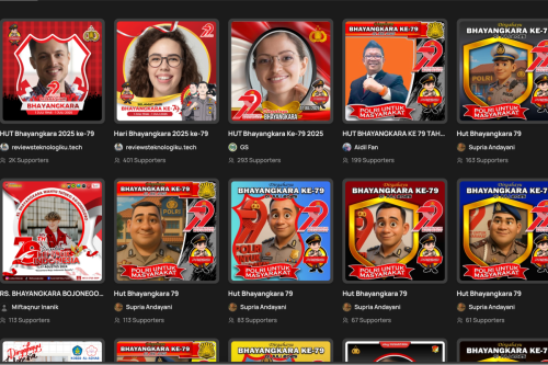 Top 40+ Link Twibbon HUT Bhayangkara yang Bisa Digunakan di Media Sosial
