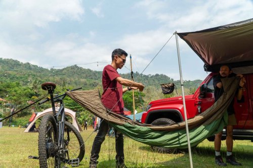 Adventure, motor, camp, Tren Bike Camping: Gabungan Touring dan Kemah di Alam