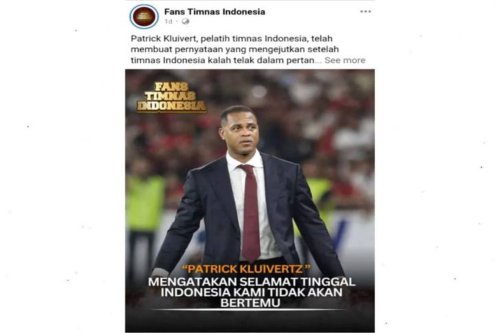 Asal Mula Isu Patrick Kluivert Mundur, Tidak Ada Pernyataan Resmi dari PSSI soal Patrick Kluivert Mundur, Patrick Kluivert Masih Fokus Menatap Ronde Berikutnya, Kontrak Jangka Panjang Patrick Kluivert, Benarkah Patrick Kluivert Mundur dari Timnas Indonesia? Ini Faktanya