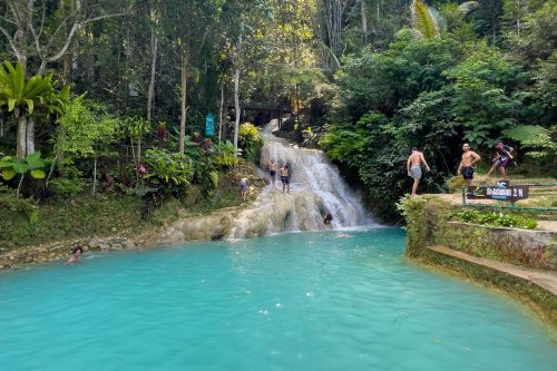 Harga Tiket dan Jam Buka Sungai Mudal, Kolam Hijau Tosca Alami di Yogyakarta