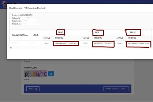 PKH dan BPNT Mulai Cair Februari 2026, Ini Cara Cek Penerima Bansos Kemensos