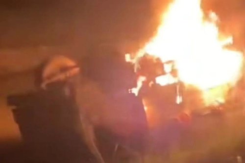 Kronologi Truk Bantuan Logistik untuk Aceh Utara Terbakar di Jalan