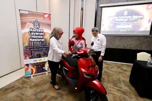 penjualan motor, Honda, Lebaran 2025, Octavianus Dwi Putro, Honda Catat Kenaikan Penjualan Motor hingga 30 Persen Saat Lebaran