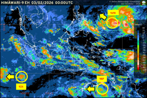 BMKG Ungkap 3 Bibit Siklon Picu Potensi Cuaca Ekstrem di Sejumlah Wilayah Ini